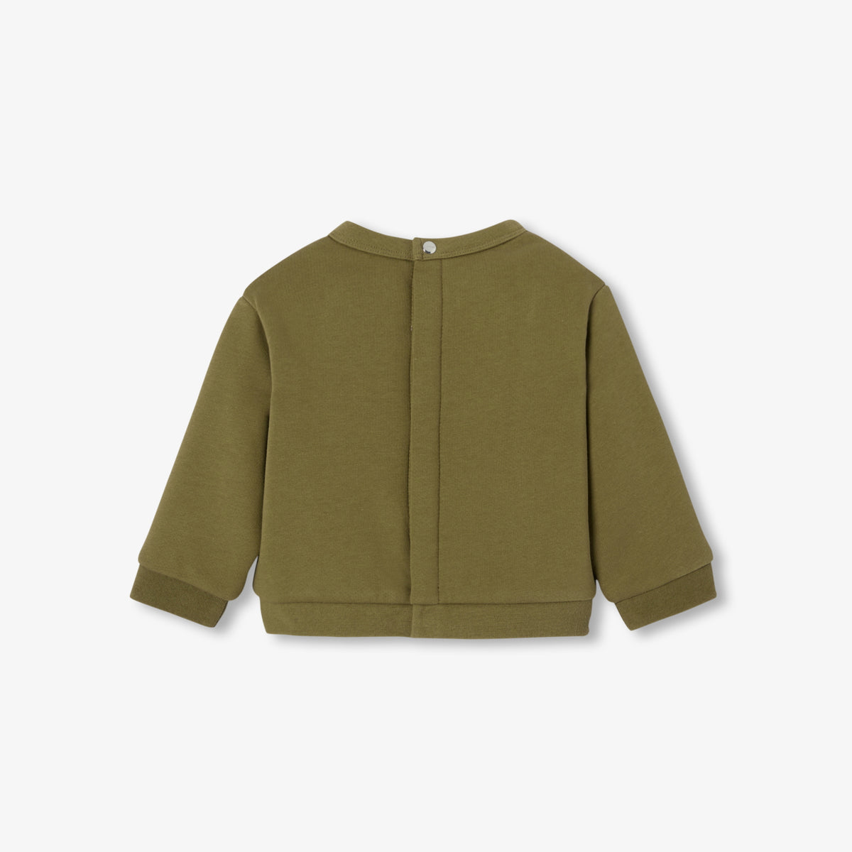 Baby boy sherpa-lined sweatshirt