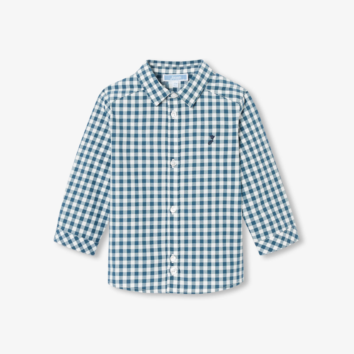 Baby boy gingham shirt