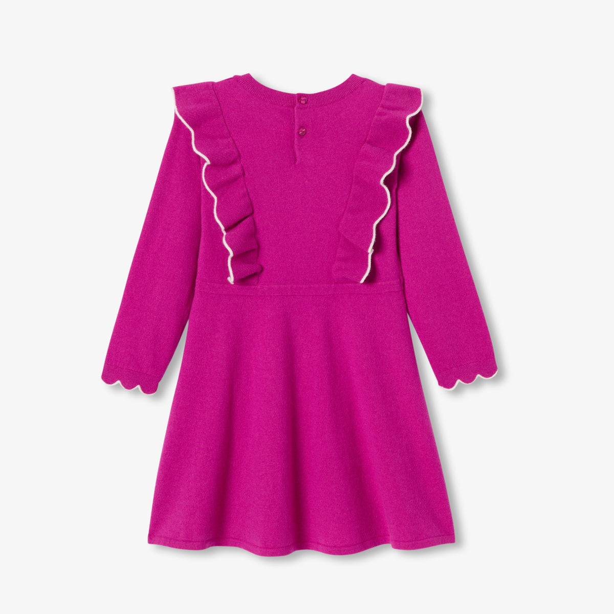 Girl wool blend dress