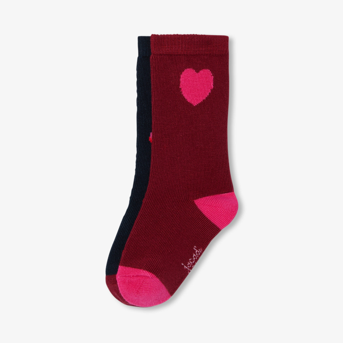 Baby girl knee-high socks duo
