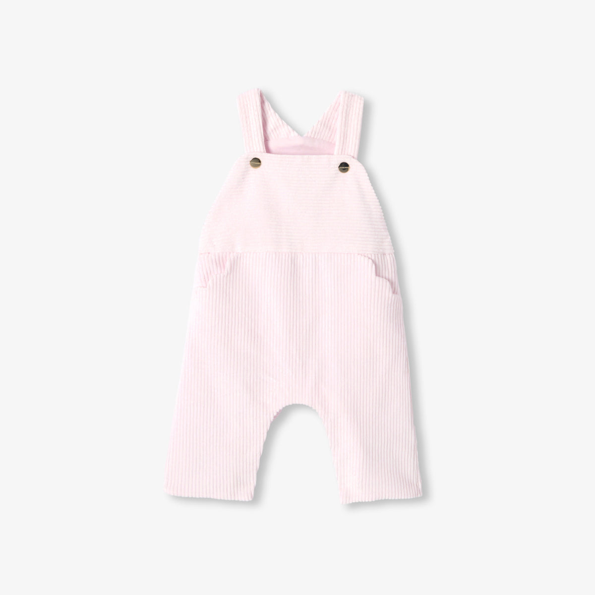 Baby girl corduroy overalls