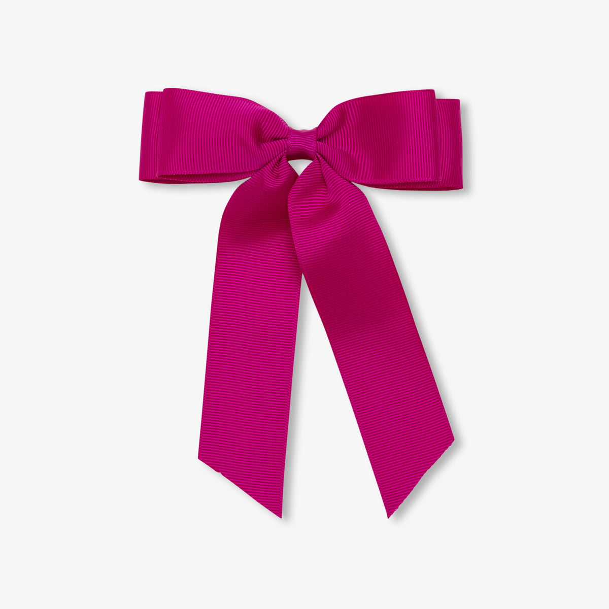 Girl large grosgrain bow hair clip