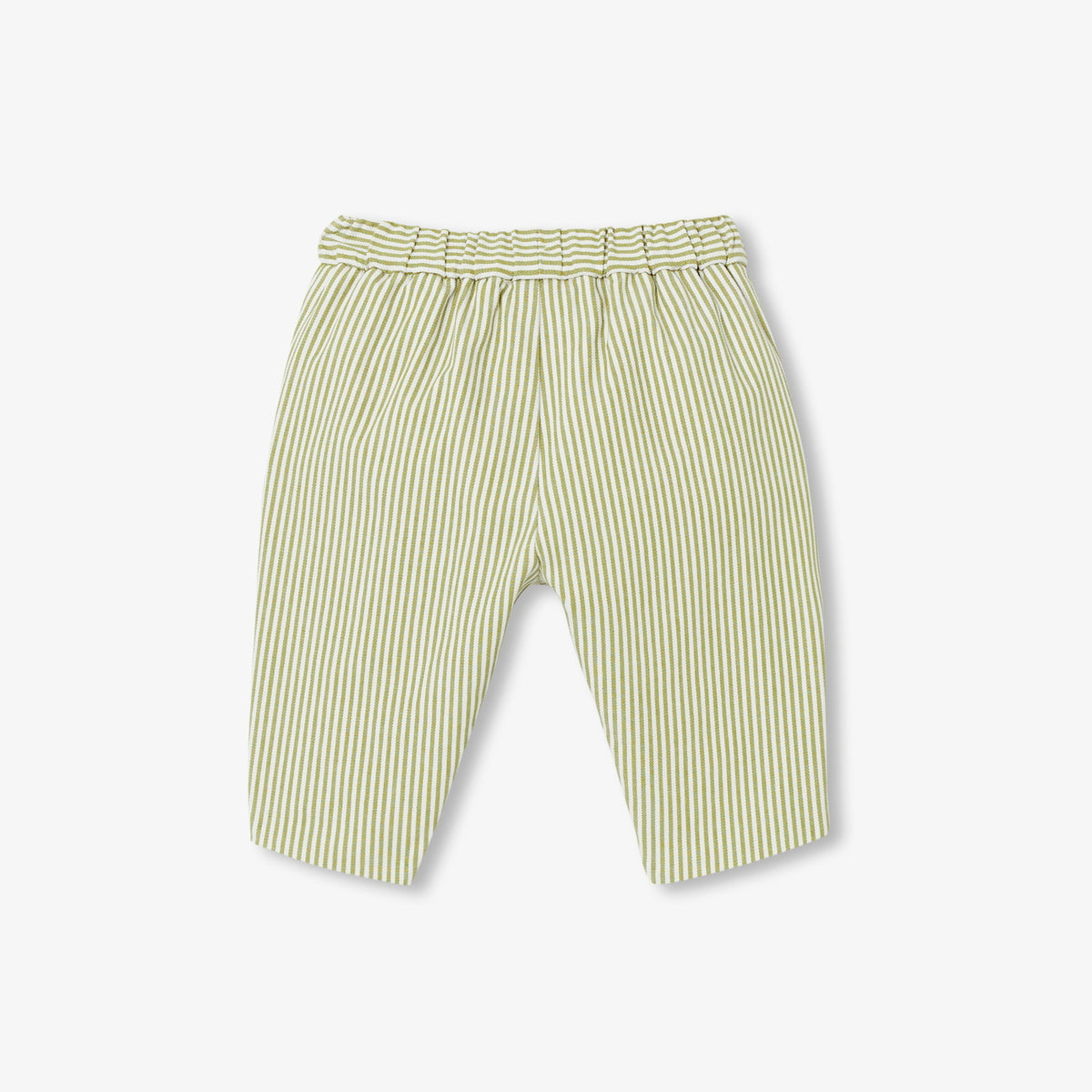 Baby boy striped twill trousers