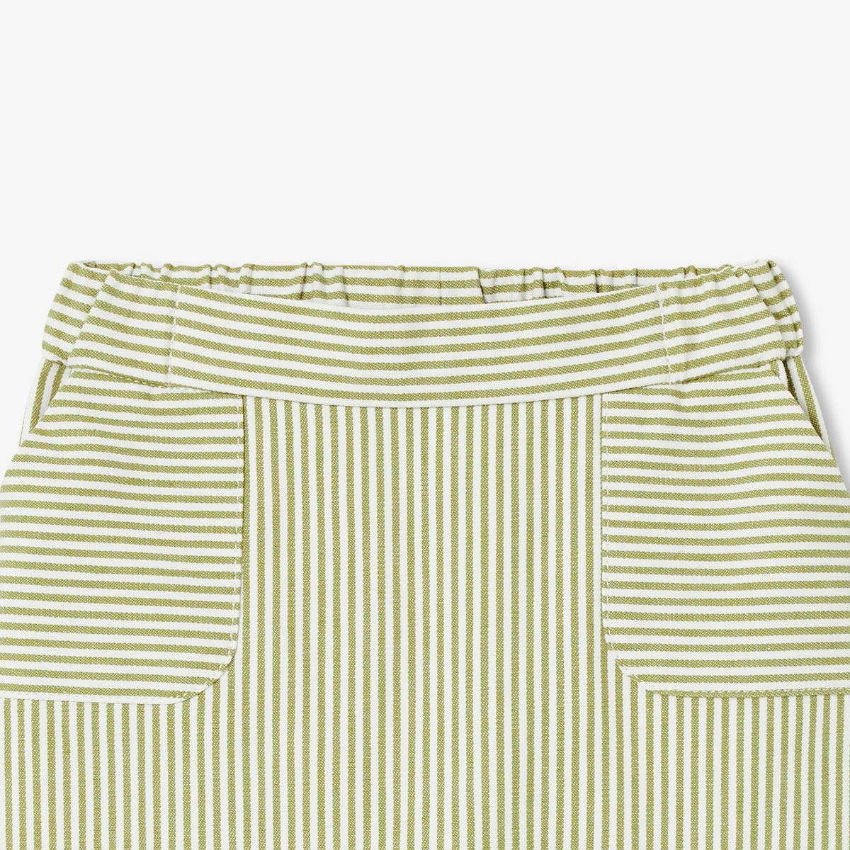 Baby boy striped twill trousers