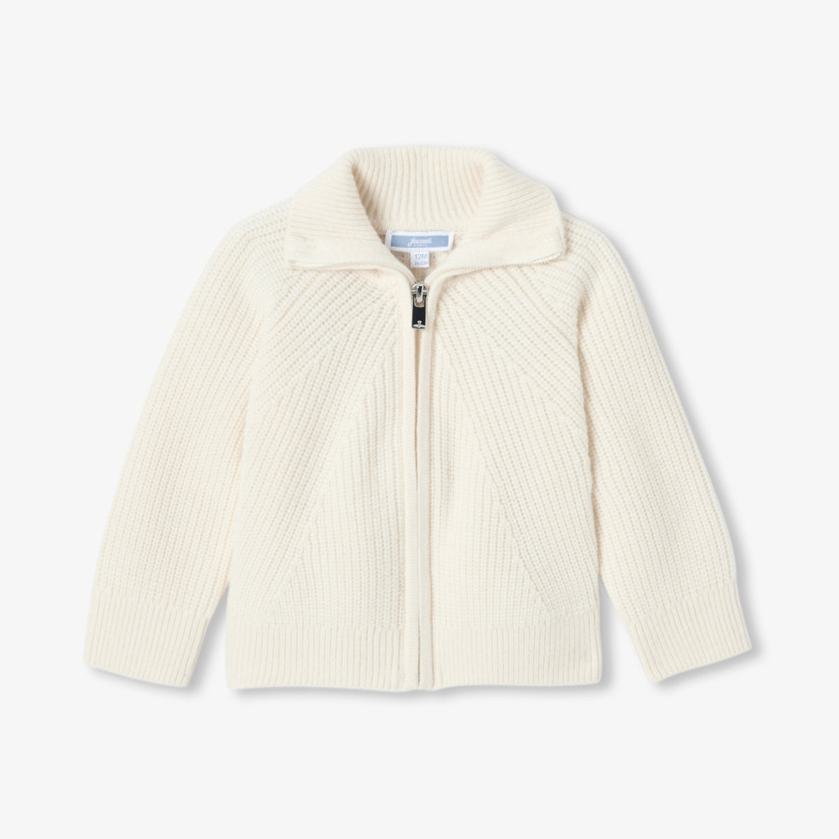 Baby zip-up cardigan