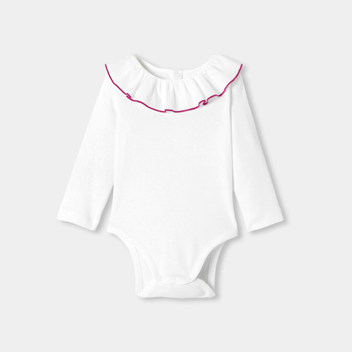 Baby girl long-sleeved bodysuit