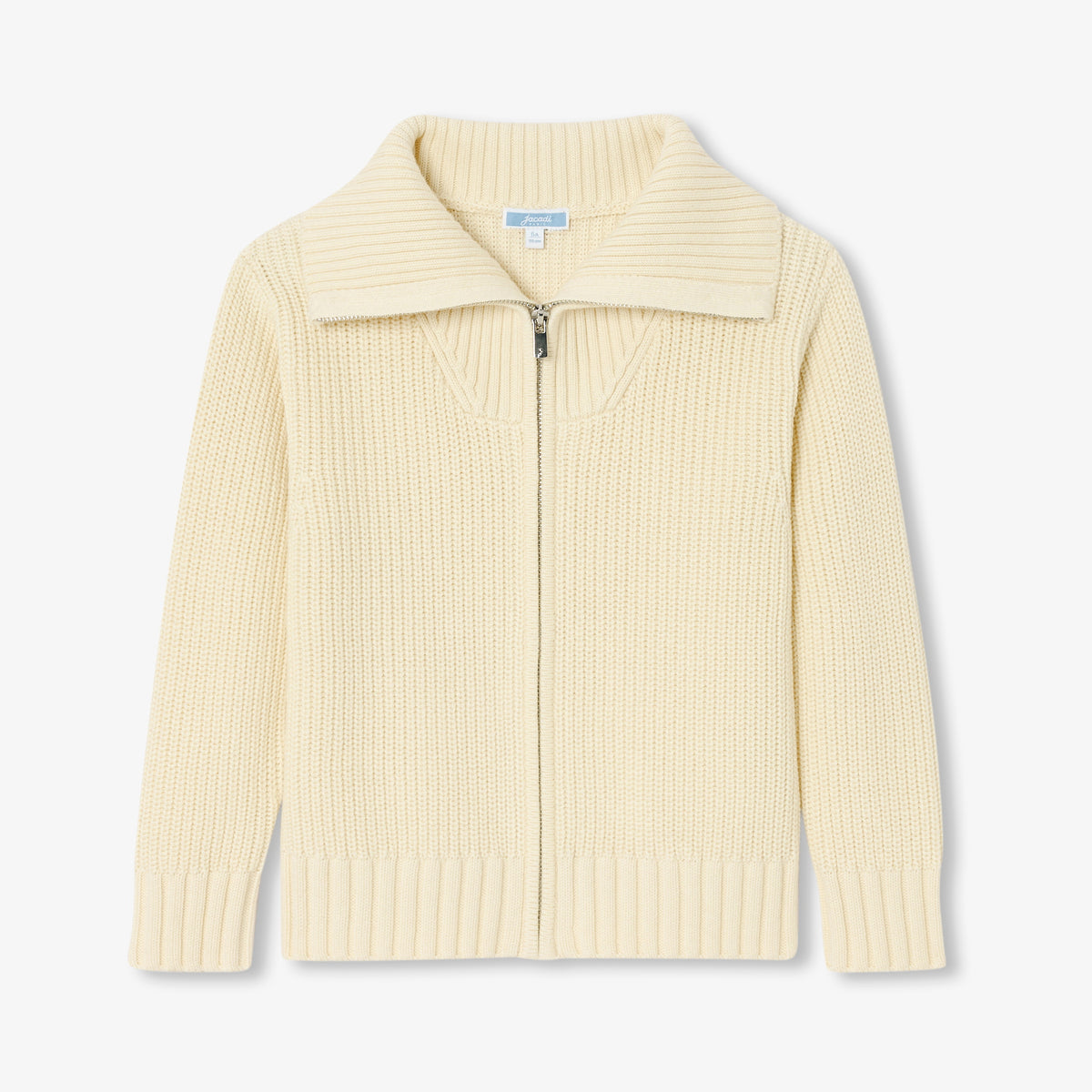 Boy trucker collar cardigan